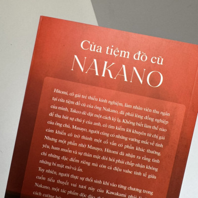 CỬA TIỆM ĐỒ CŨ NANAKO - Kawakami Hiromi - Đoàn Ly dịch - 1980 Books - NXB Thanh niên