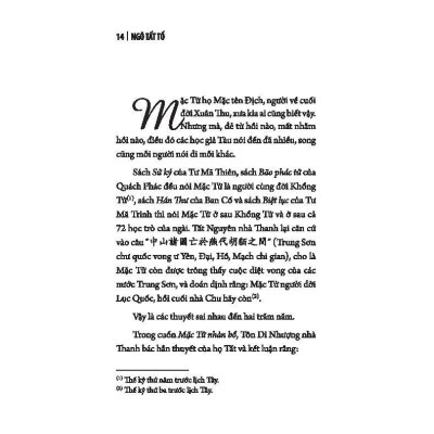 Sách - Mặc Tử - In Theo Bản Của NXB Mai Lĩnh 1942 - Minh Thắng