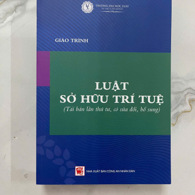 Sách - Giáo trình luật sở hữu trí tuệ (tái bản lần thứ ba, có sửa đổi, bổ sung -2025)
