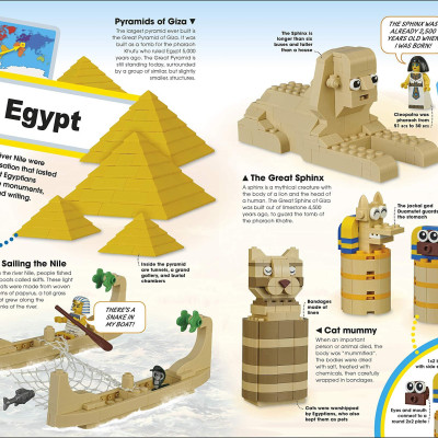 LEGO Epic History: Includes Four Exclusive LEGO Mini Models (Lego Book & Toy)