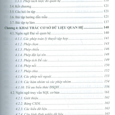 Giáo Trình Cơ Sở Dữ Liệu Quan Hệ - Lý Thuyết Và Áp Dụng 