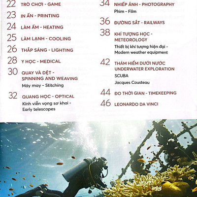 Bách Khoa Tri Thức - Các Phát Minh Làm Nên Lịch Sử - Explore The Inventions (Song Ngữ)