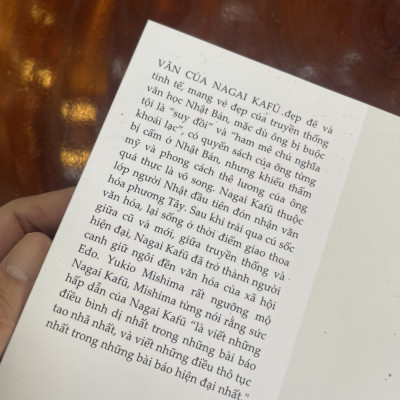 PHÓNG ĐÃNG – tuyển tập Nagai Kafu - Nguyễn Nam Trân dịch – Tao Đàn – NXB Hội Nhà Văn (bìa mềm)  
