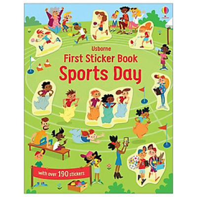 First Sticker Book Sports Day