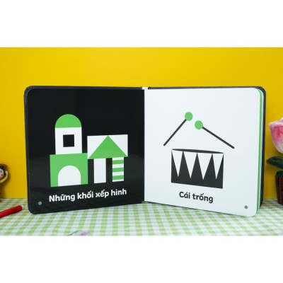 Sách Kích Thích Thị Giác Và Xúc Giác - Cho Trẻ 0 - 3 Tuổi - Combo 4 Cuốn - Đinh Tị Books