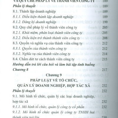 Hướng Dẫn Môn Học Luật Thương Mại - Tập 1 (Bản in năm 2025)