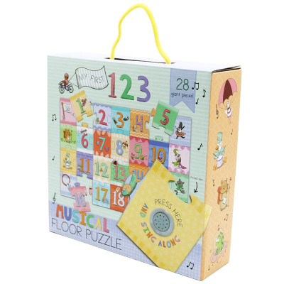Musical Floor Puzzle - My First 123 (28 Giant Pieces)