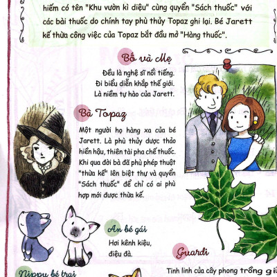 Sách - Khu Vườn Kì Diệu - Tập 4 - Bó Hoa Dược Thảo Và Ba Cô Phù Thủy (Tái Bản 2024)