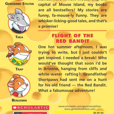 Geronimo Stilton 56: Flight Of The Red Bandit