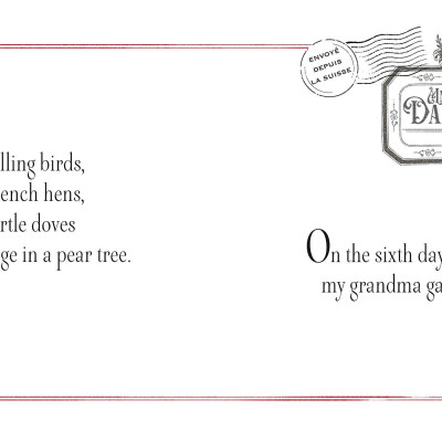 The Twelve Days Of Christmas: Grandma Is Overly Generous