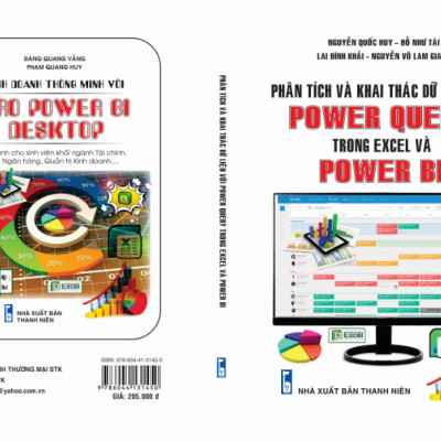 Sách- Phân Tích Và Khai Thác Dữ Liệu Với Power Query Trong Excel Và Power Bi ( Tặng sổ Tay Xương Rồng )