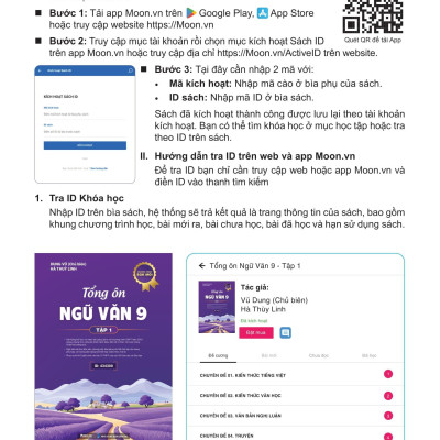 Sách - Tổng Ôn Ngữ Văn 9 - Tập 1 (Chương Trình SGK Mới)