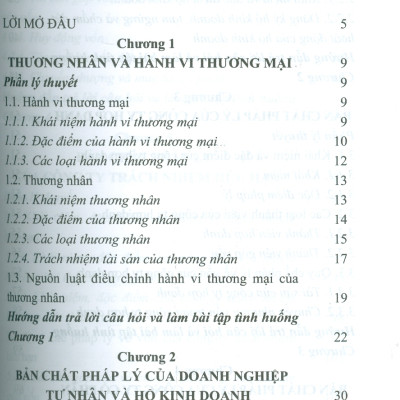 Hướng Dẫn Môn Học Luật Thương Mại - Tập 1 (Bản in năm 2025)