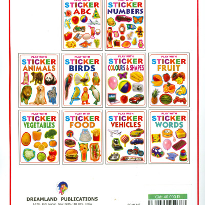 Play With Sticker - Words (Chơi Cùng Hình Dán - Từ)