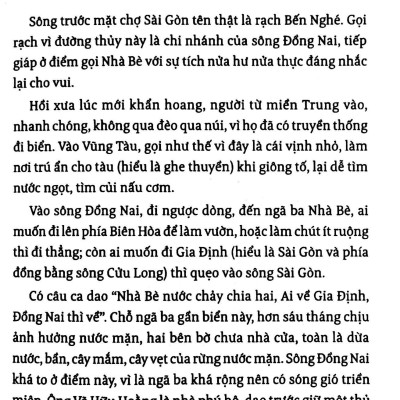 Giới Thiệu Sài Gòn Xưa, Ấn Tượng 300 Năm, Tiếp Cận Với Đồng Bằng Sông Cửu Long