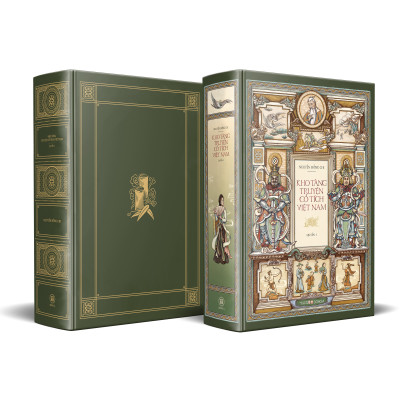 Sách - Bộ Sách Kho Tàng Truyện Cổ Tích Việt Nam - Quyển 1 + Quyển 2 (Bộ 2 Quyển) - Bìa Cứng