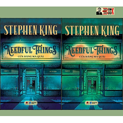 (Trọn bộ 2 tập) NEEDFUL THINGS - CỬA HÀNG MA QUÁI - Stephen King  - Tú Ân dịch - Bách Việt
