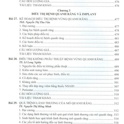 Lâm Sàng Bệnh Quanh Răng Và Implant Nha Khoa - Tập 1 (Sách Dùng Cho Sinh Viên Răng Hàm Mặt)