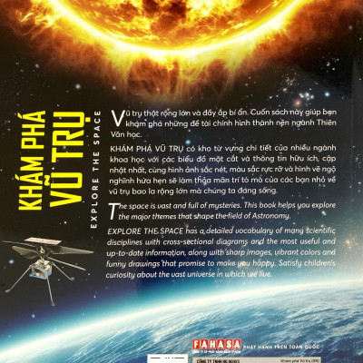 Sách - Bách Khoa Tri Thức - Khám Phá Vũ Trụ - Explore The Space (Song Ngữ)