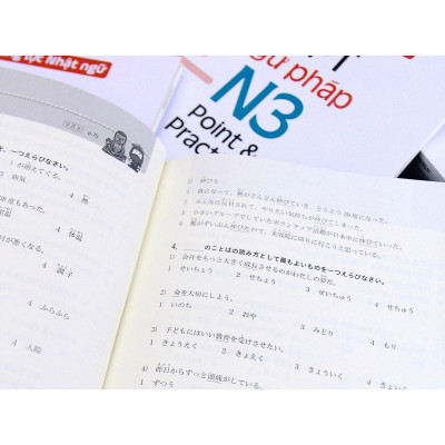 Kỳ thi năng lực Nhật ngữ: Point & Practice N3 - Ngữ pháp (NXB Trẻ)