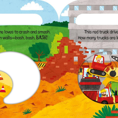 Five Red Trucks (Count And Carry With Me!)