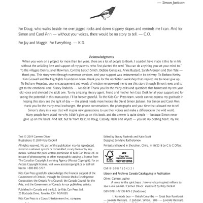 A Voice for the Spirit Bears: How One Boy Inspired Millions to Save a Rare Animal