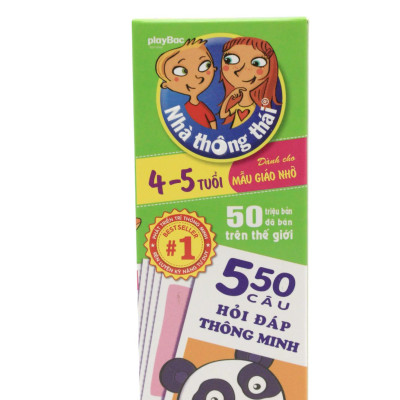 Sách - Nhà Thông Thái 4-5 tuổi - Dành Cho Mẫu Giáo Nhỏ (Tái Bản 2024)