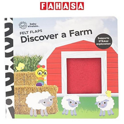 Sách ngoại văn: Felt Flaps - Baby Einstein Discover A Farm