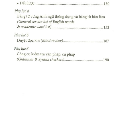 Viết Luận Văn Khoa Học Bằng Tiếng Anh - Writing A Scientific Paper In English