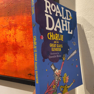 Sách - Charlie and the Great Glass Elevator by Roald Dahl, Quentin Blake - Sách Tiếng Anh trẻ em