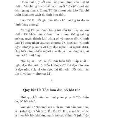Bách Gia Tranh Minh - Lão Tử Đạo Đức Kinh