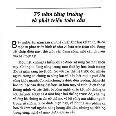 Một Chủ Nghĩa Tư Bản Vì Lợi Ích Tất Cà Các Bên