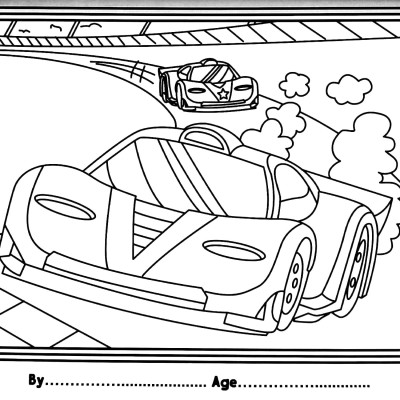 I Love To Colour My Placemat: Things That Go