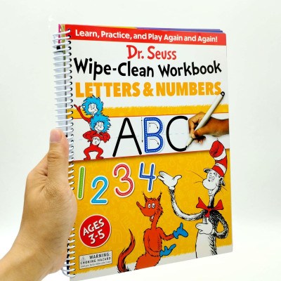 Dr. Seuss Wipe-Clean Workbook: Letters And Numbers: Activity Workbook For Ages 3-5