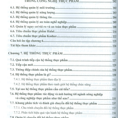 Hệ Thống Quản Lý Và Đảm Bảo Chất Lượng Thực Phẩm - PGS.TS. Nguyễn Thị Minh Tú, PGS.TS. Nguyễn Thị Thảo, TS. Vũ Hồng Sơn