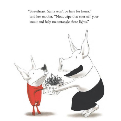 Olivia Helps With Christmas