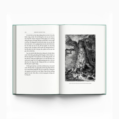 Gia Đình Robinson Thụy Sỹ - Ấn Bản Cao Cấp - Bìa Vải