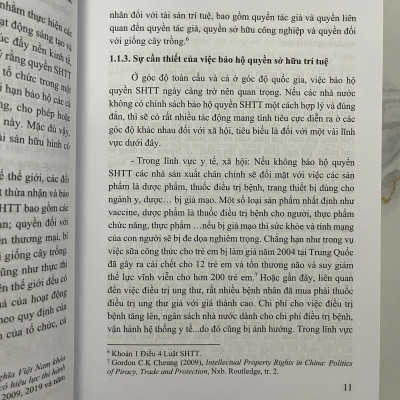 Sách - Giáo trình luật sở hữu trí tuệ (tái bản lần thứ ba, có sửa đổi, bổ sung -2025)