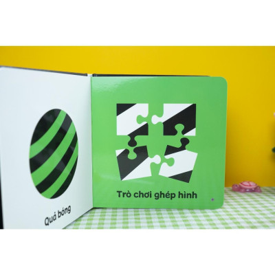 Sách Kích Thích Thị Giác Và Xúc Giác - Cho Trẻ 0 - 3 Tuổi - Combo 4 Cuốn - Đinh Tị Books