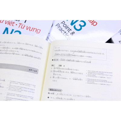 Kỳ thi năng lực Nhật ngữ: Point & Practice N3 - Ngữ pháp