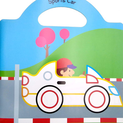 Things That Go Sticker & Colour: Cars