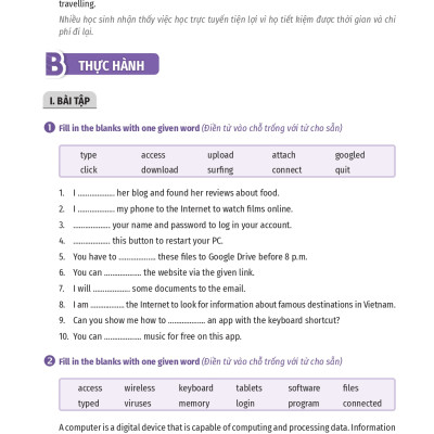 Sách 1001 Từ vựng tiếng Anh thông dụng cho kỳ thi Vstep (B1), IELTS (band 4.5), TOEIC 450, B1 Preliminary (PET), Aptis và cho học sinh trung học cơ sở, trung học phổ thông