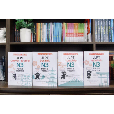 Kỳ thi năng lực Nhật ngữ: Point & Practice N3 - Chữ viết Từ vựng