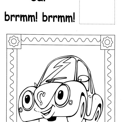 Fun With Cut & Paste Copy Colouring: Playtime