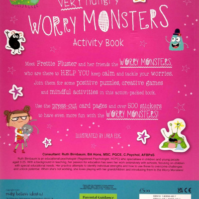The Very Hungry Worry Monsters Sticker Activity Book