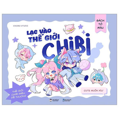 Sách Tô Màu - Lạc Vào Thế Giới Chibi