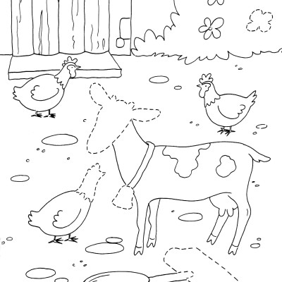 Sticker & Colour Fun_ On the farm