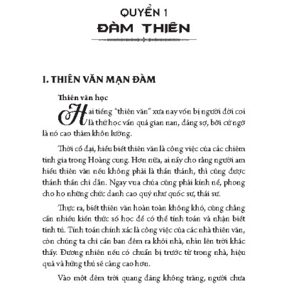 Sách - Đàm Thiên Thuyết Địa Luận Nhân