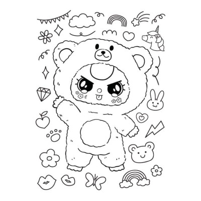 Sách - BabyThree Sách Tô Màu Thị Trấn