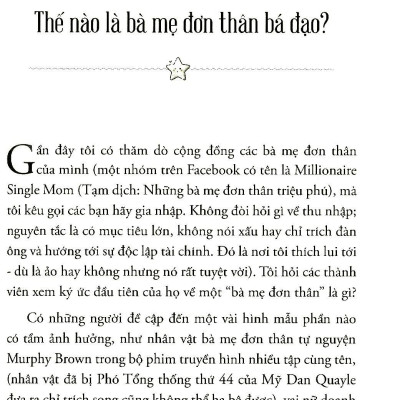 Khí Chất Single Mom